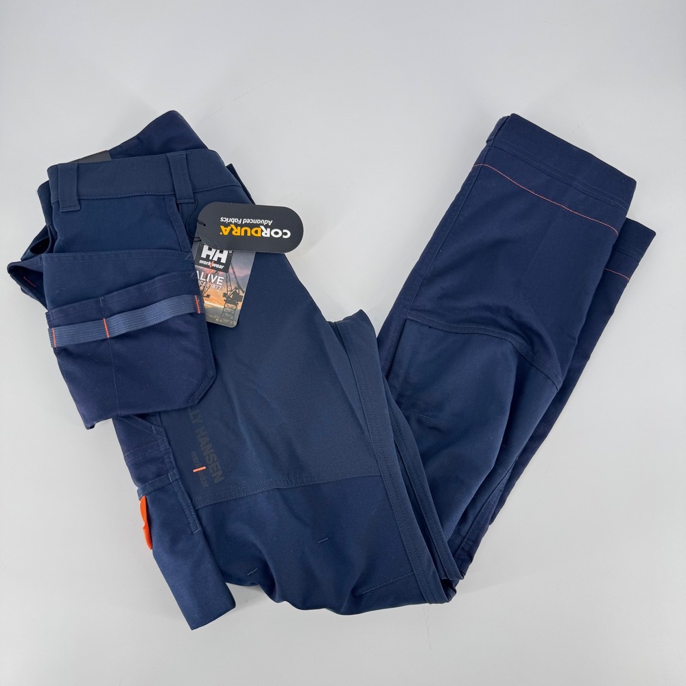 Helly Hansen Workwear Luna BRZ Construction Pants Womens W30 L32‎ Navy NWT